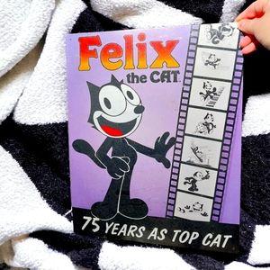 Vintage Felix The Cat Tin Wall Hanging